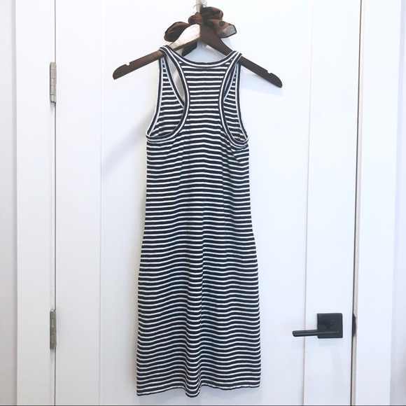 J. Crew Navy & White Striped Tank Dress XS - Picture 7 of 7